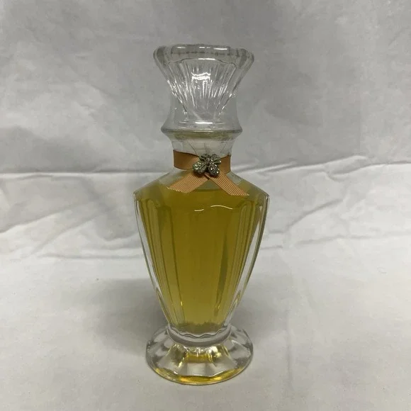 Lady Primrose Tryst Kiss Bathing Gel Crystal Decanter SEALED 8 Tall Rare Vtg